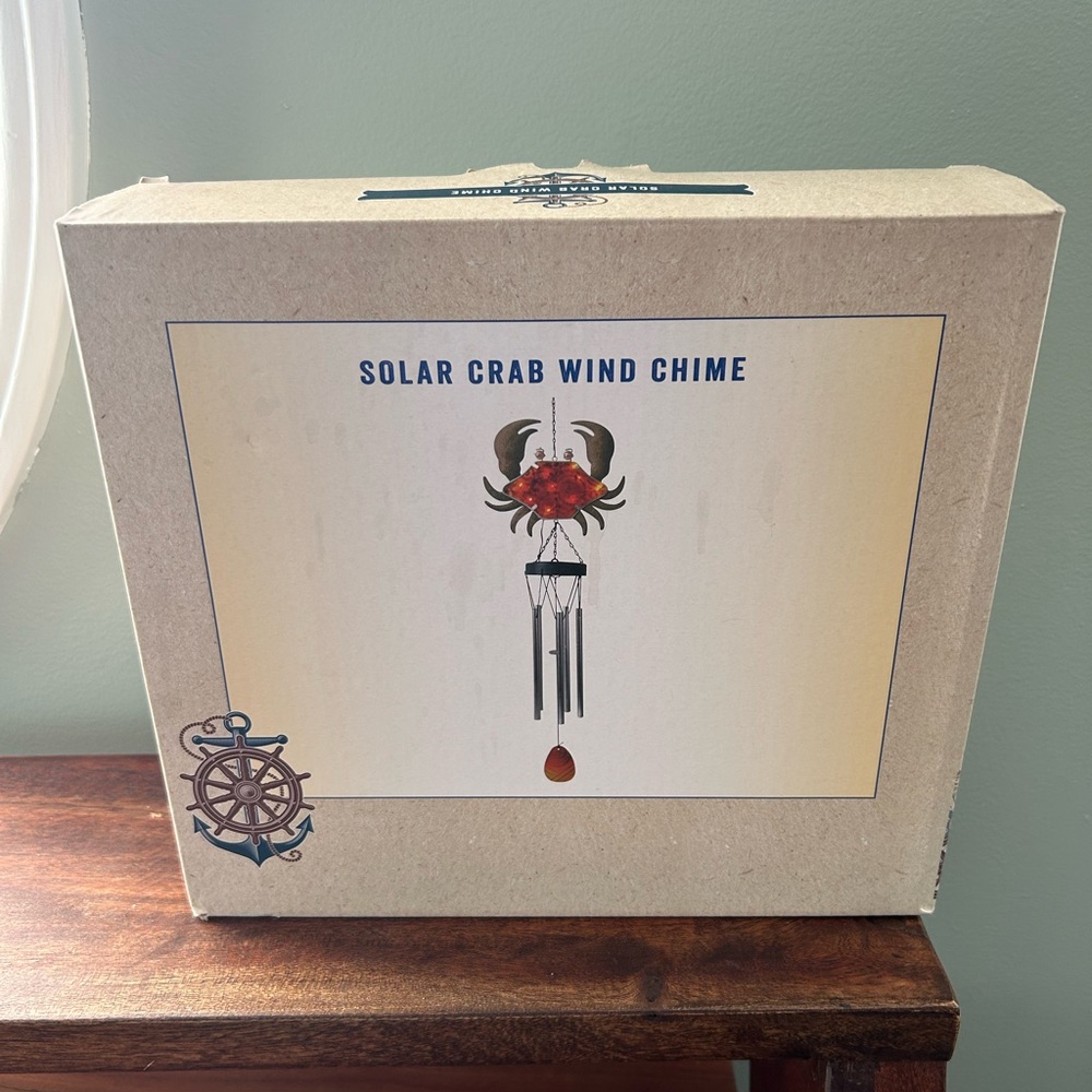 Solar Crab Wind Chime